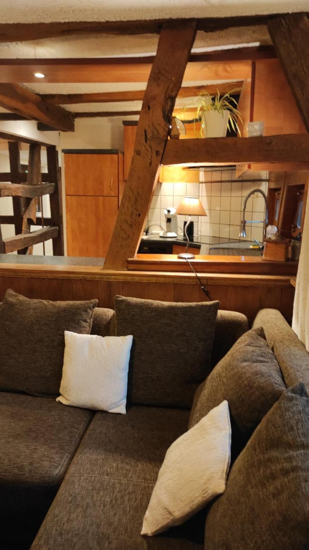 Gite Au Petit Ruisseau-Etage Et Combles-Maison Alsacienne 4 Personnes 4 Nuitees Minimum Langensoultzbach Eksteriør bilde